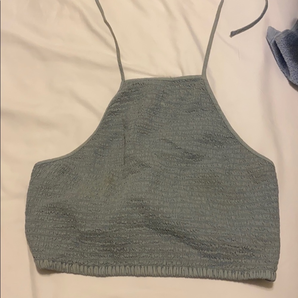 Halter crop top